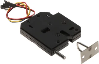 De UMA EL-C-B7 elektrisch slot zwart voor locker/kast in één oogopslag
