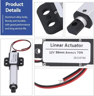 Universeel 12V Mini Lineaire Actuator