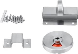 Universeel Badkamerslot 12-18 mm Zilver