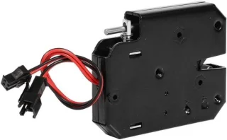 Universeel Elektrisch Magneetslot Deurslot 8x6x4 cm Zwart