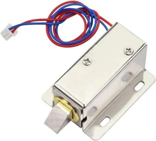 Universeel Magneetslot Mini - 12V - Zilver