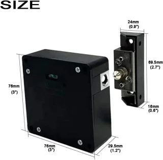Universeel RFID Inbouwkastslot