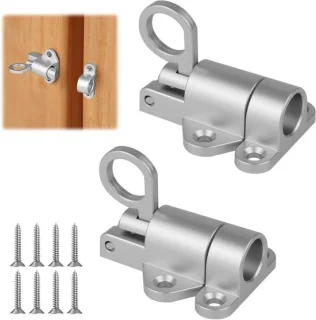 Veergrendel Schuifslot 13 cm Zilver