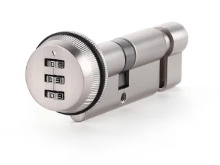 Veilig deurslot met drukknop en combinatie