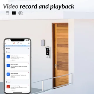 Videodeurbel 7 inch Touchscreen