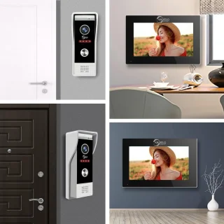 Videodeurbel 7 inch Touchscreen