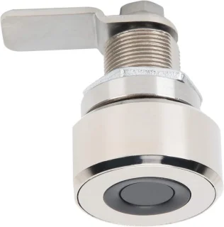 Vingerafdrukslot 4.5 cm zilverkleurig