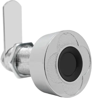 Vingerafdrukslot - Elektronisch deurslot - Ladebeveiliging - 20 Vingerafdrukken Opslag - 5-12mm Dikte - Zilver