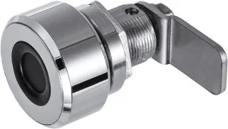 Vingerafdrukslot lade - zilver