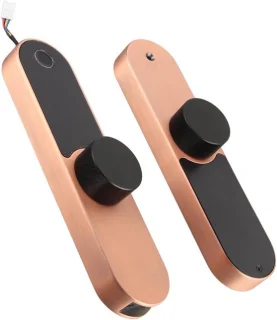 Vingerafdrukslot met app - slim deurslot - 255x63x48mm - zwart