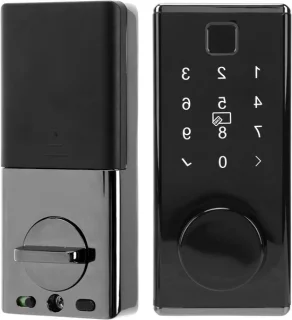 Vingerafdrukslot slim slot zilver