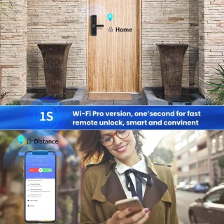Vingerafdrukslot voor deur