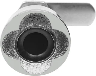 Vingerafdrukslot voor lade 30 mm Zilver