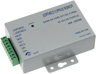 Voeding toegangscontrole 120 x 95 mm grijs