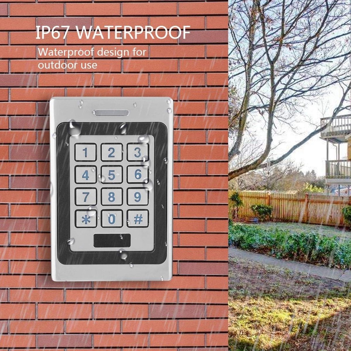 Wachtwoordtoegangscontrole systeem voor huis en kantoor