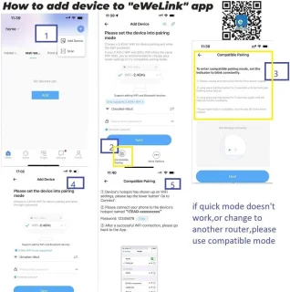 WiFi relais schakelmodule