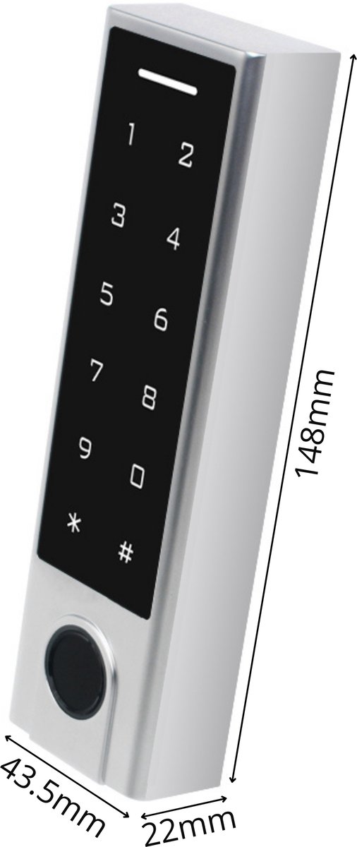 WiFi Vingerafdruk Deurslot Slim Elektronisch