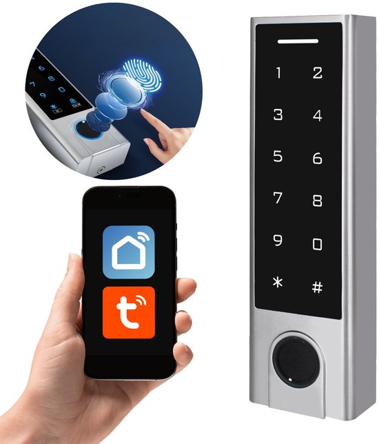 WiFi Vingerafdruk Deurslot Slim Elektronisch