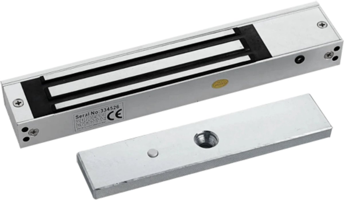 De WL4 WM-180-AS Elektromagnetisch opbouwslot 180KG 12/24VDC in één oogopslag