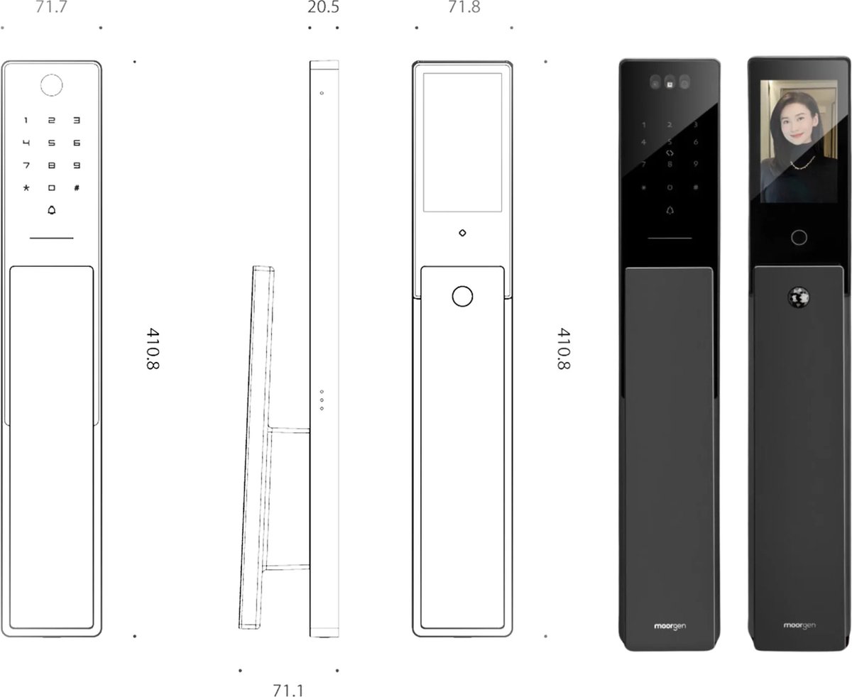 Xcruiser Moorgen Smart Door Lock T5+ Series