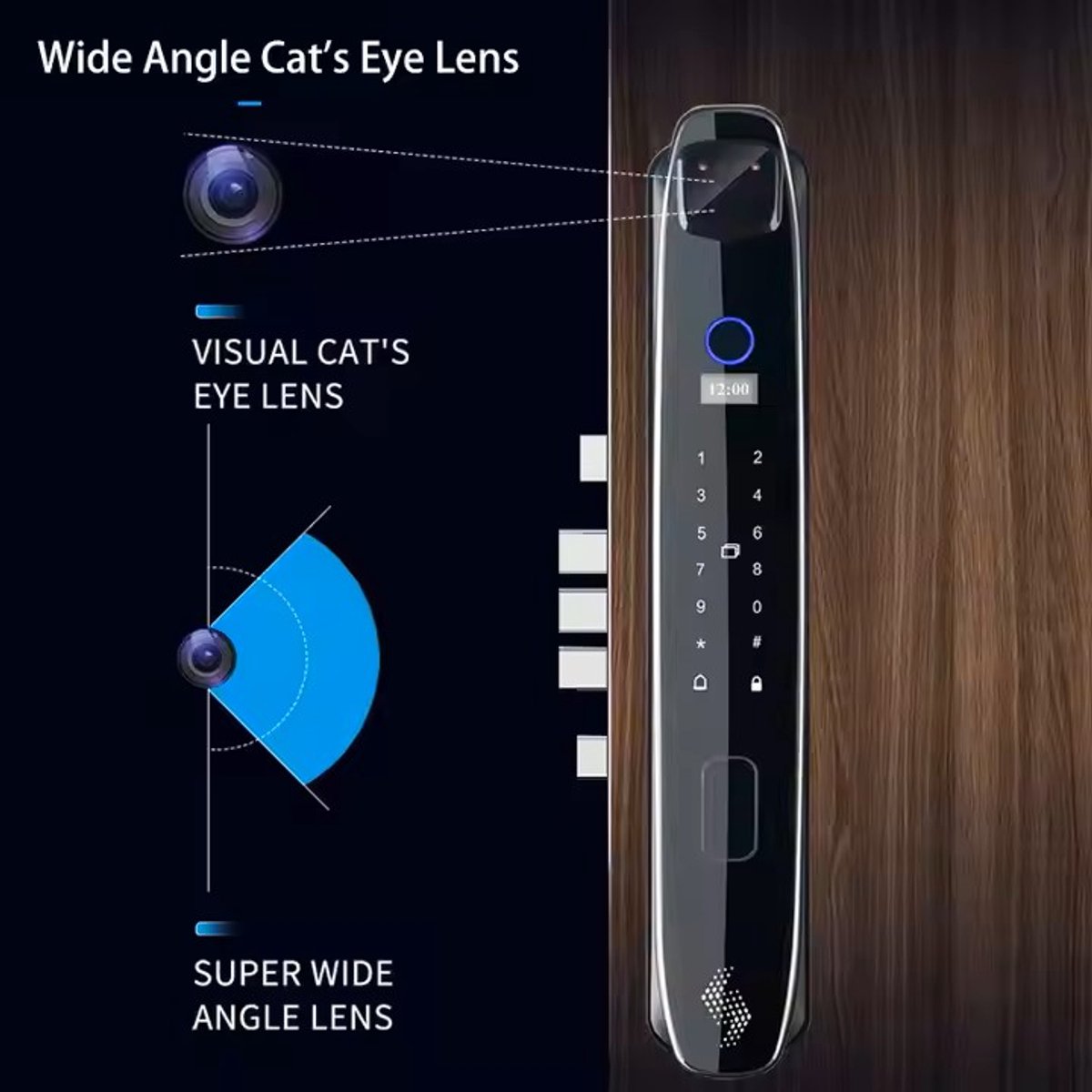 Xsdts 3D Face Smart Biometrisch Deurslot