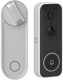 Yale Linus L2 Deurslot en Videodeurbel Set - Zilver