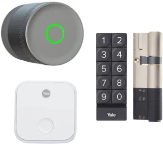 De Yale Linus L2 Lite Smart Lock Complete set Zilver in één oogopslag