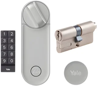 De Yale Linus L2 Smart Lock Complete Set Zilver in één oogopslag