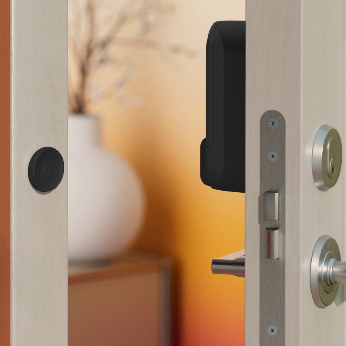 Yale Linus Slim Deurslot L2 Zwart