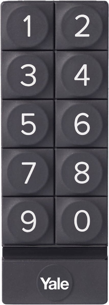 Yale Linus Smart Keypad Zwart Accessoire Deurslot
