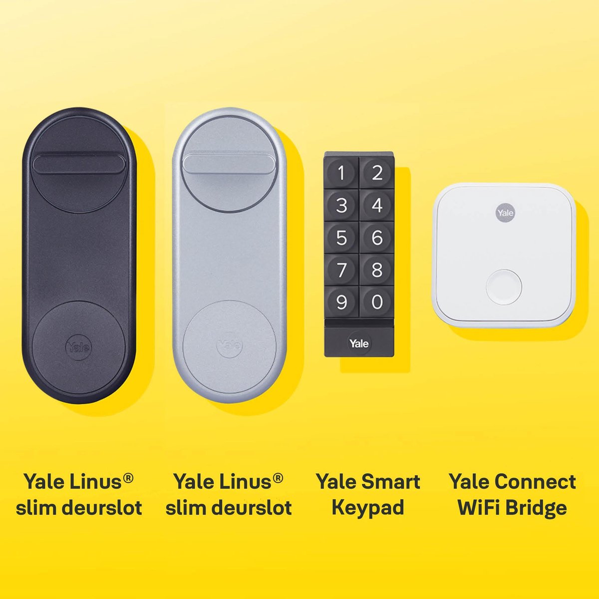 Yale Linus Smart Keypad Zwart Accessoire Deurslot