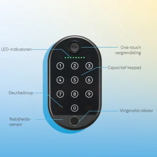 Yale Smart Keypad 2 Vingerafdruk Zwart