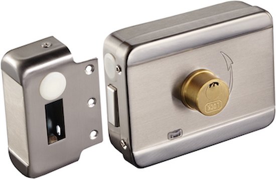 YLI ABK-703B-S elektrische RVS oplegslot dubbele cilinder review