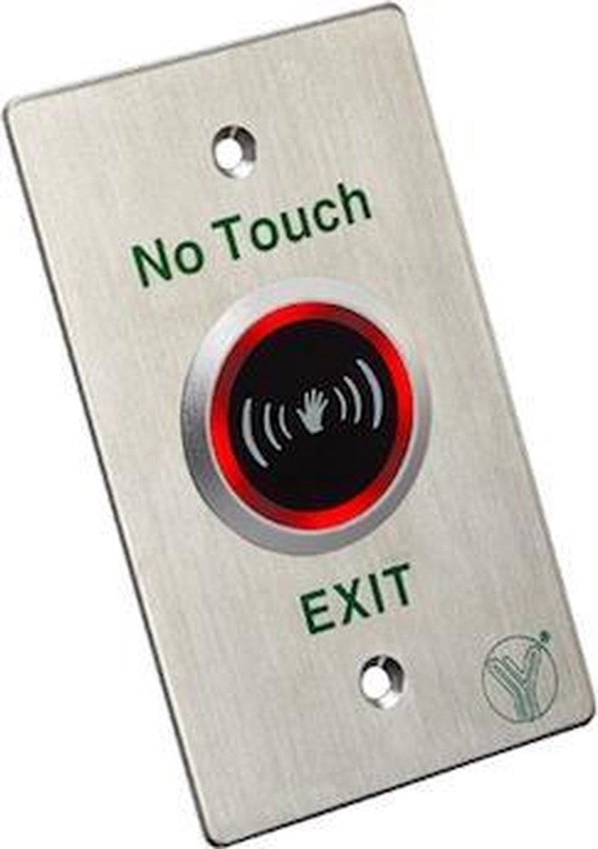 De YLI ISK-841D LED contactloze uitgangsknop in één oogopslag