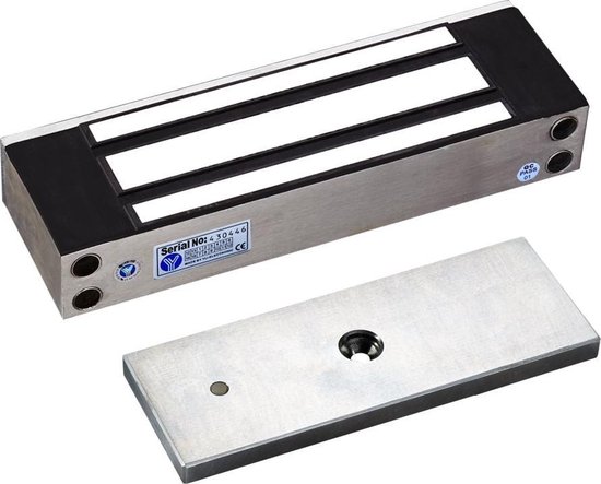 YLI YM-500W-S Elektromagnetisch slot 500KG RVS opbouw