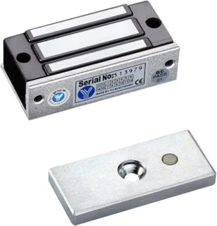 YLI YM-70N-S mini elektromagnetisch opbouwslot 70KG 12/24VDC