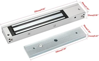 Z en L Montagebeugel voor elektromagneetslot