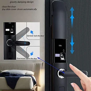 Zinc Alloy Biometric Keyless Door Lock