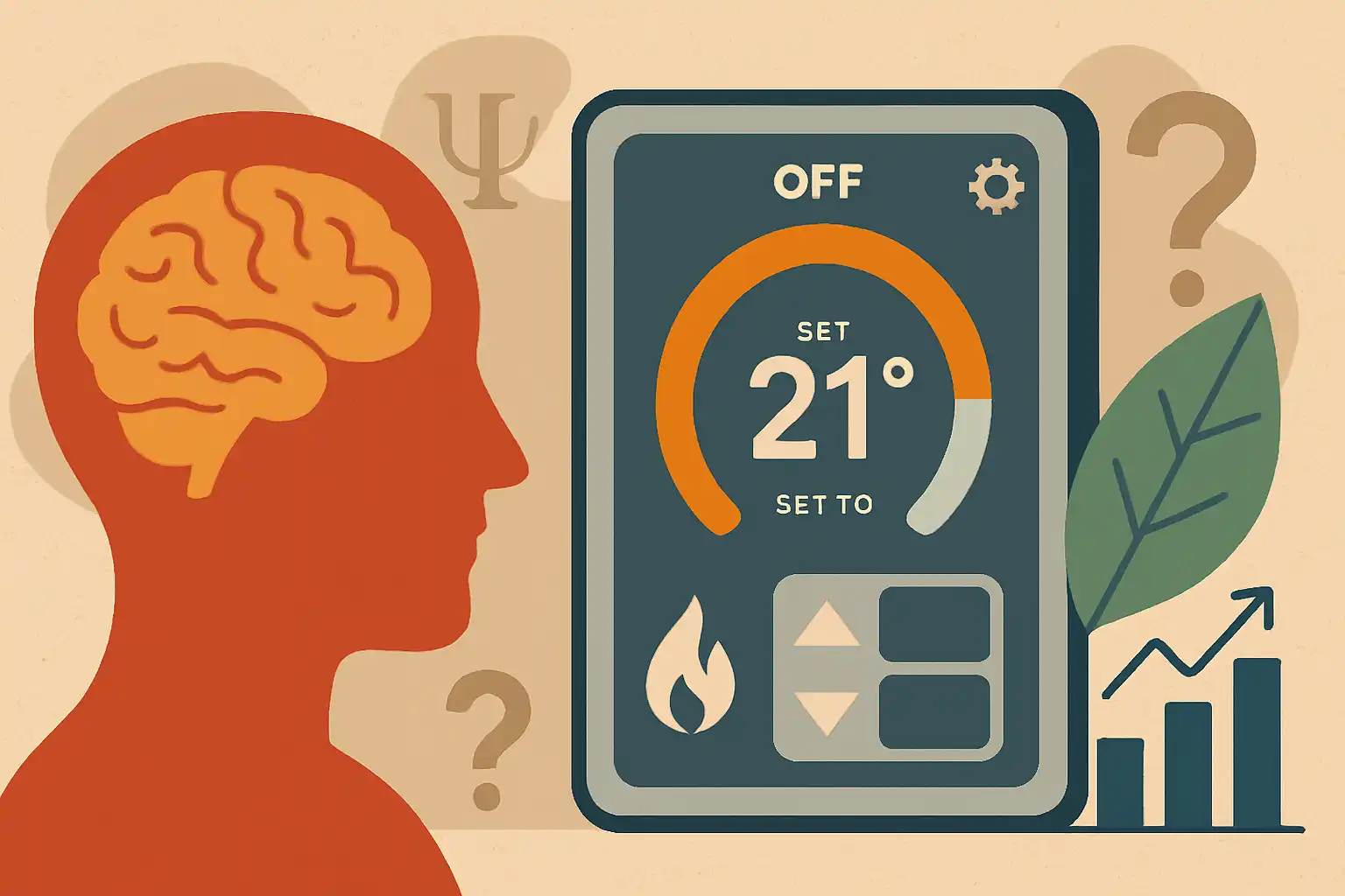 De psychologie van thermostaatdesign: welke interfaces je écht helpen energie besparen