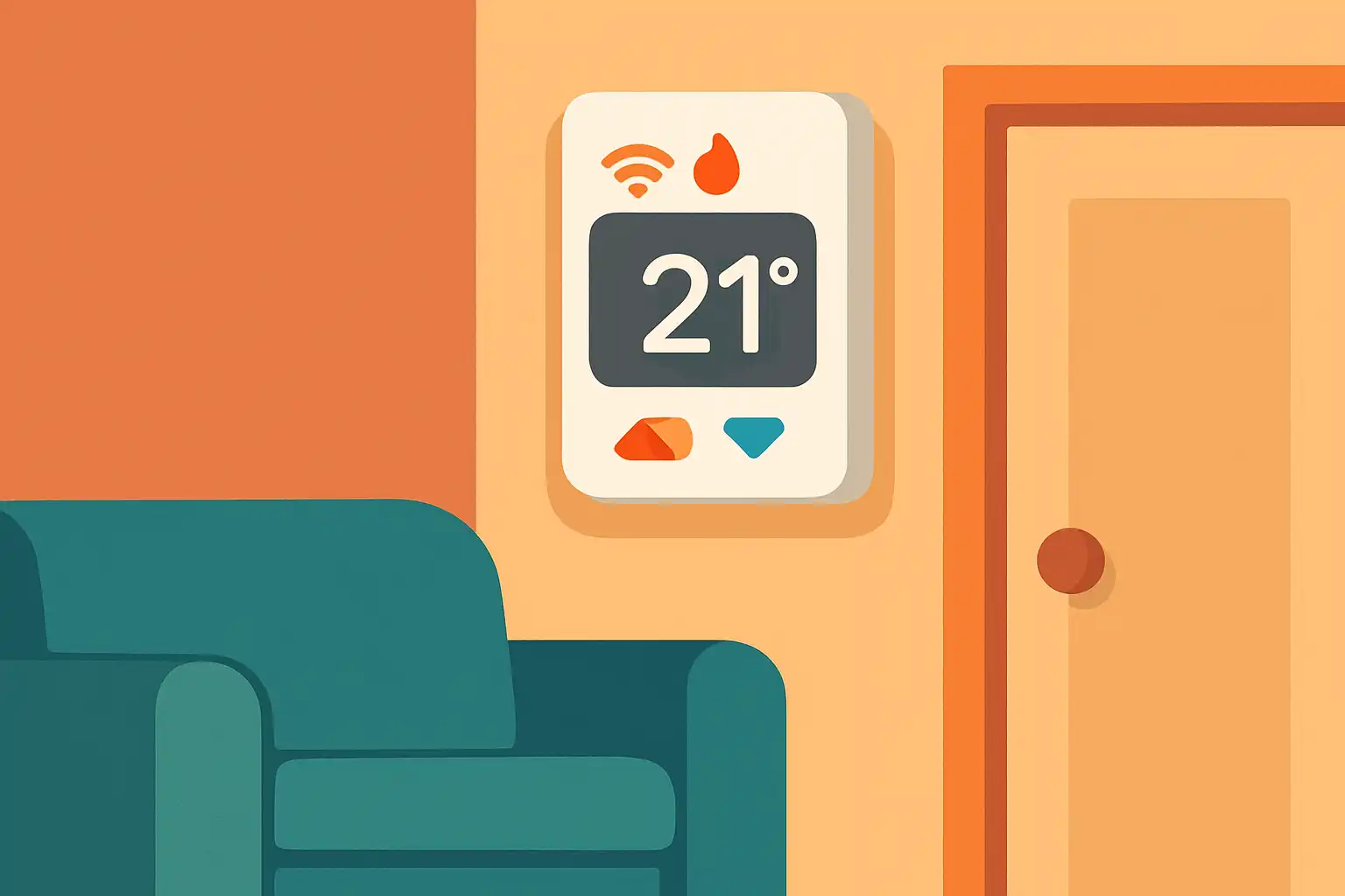 Hang ’m niet achter de bank: zo vind je de perfecte plek voor je slimme thermostaat