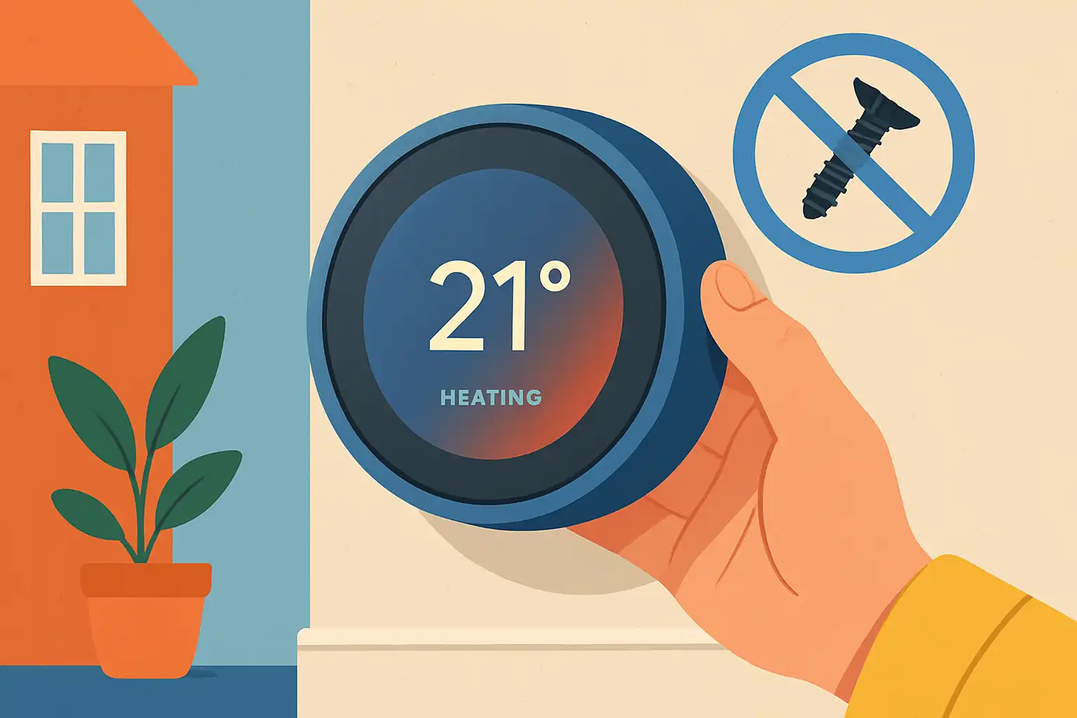 Huurhuis hacks: zo installeer je een slimme thermostaat zonder schroeven of boetes
