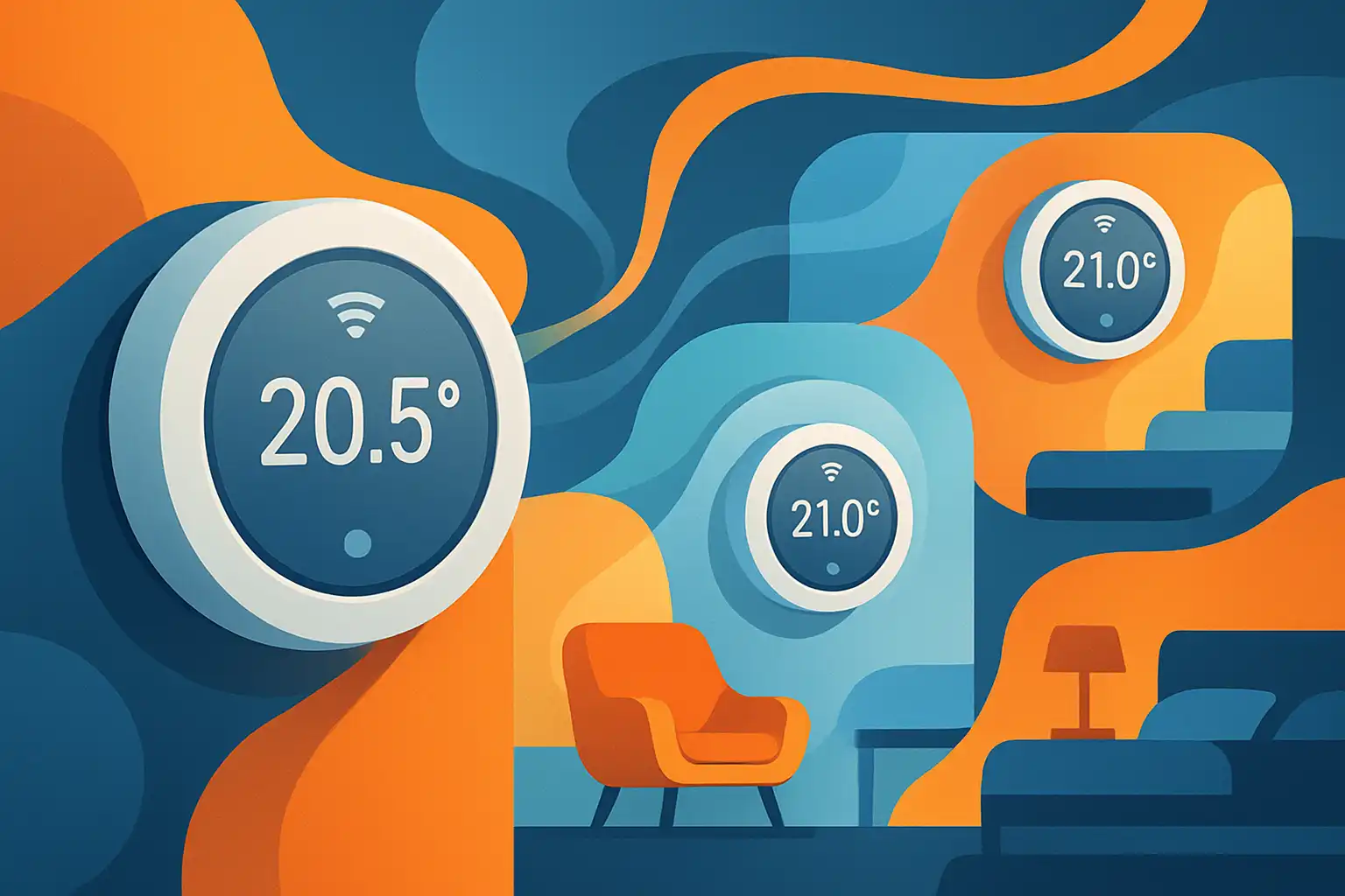 Meerdere slimme thermostaten in huis: wanneer loont investeren per kamer echt?