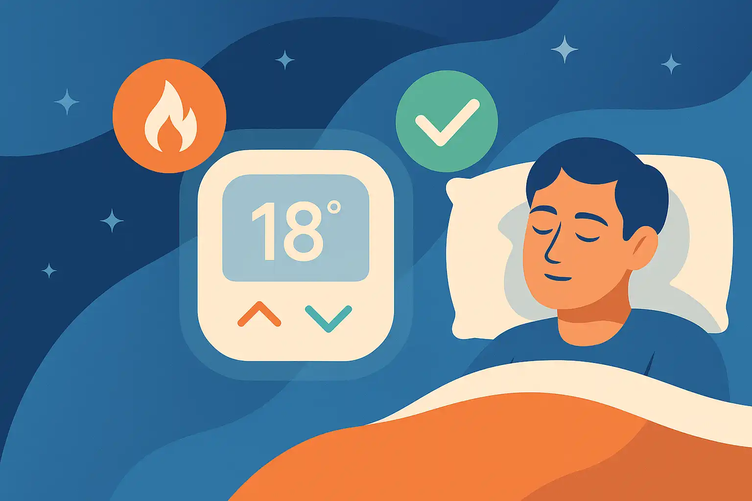 Slaapwarmte zonder verspilling: zo stemt je slimme thermostaat zich af op je nachtroutine