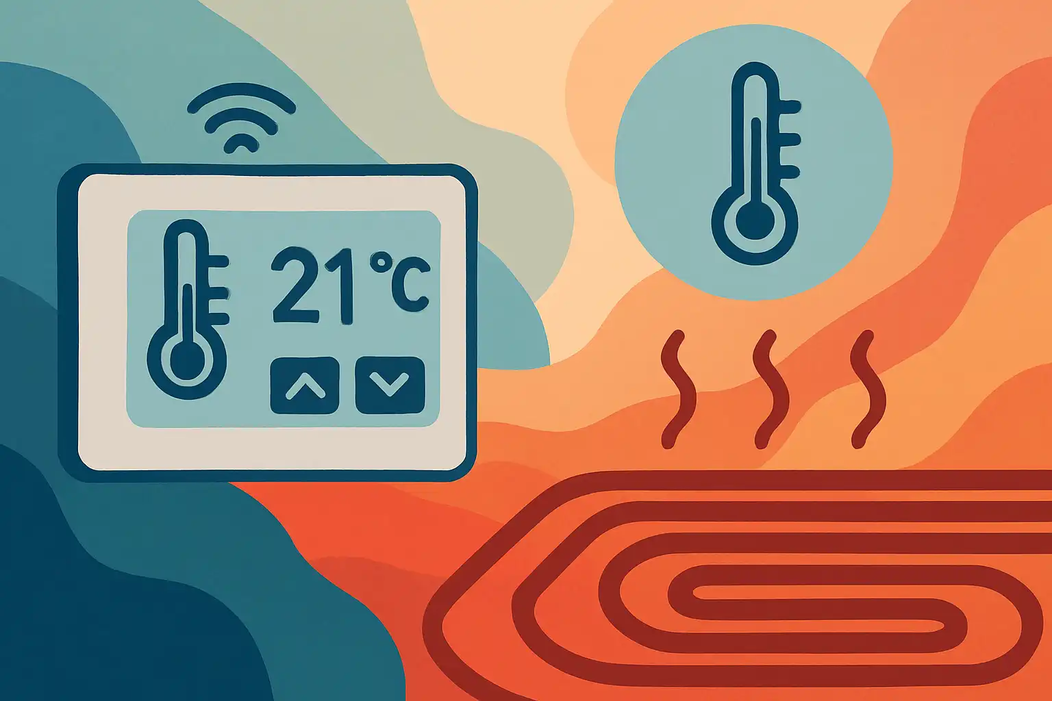 Slimme thermostaat en vloerverwarming: waarom langzaam opwarmen een andere aanpak vraagt