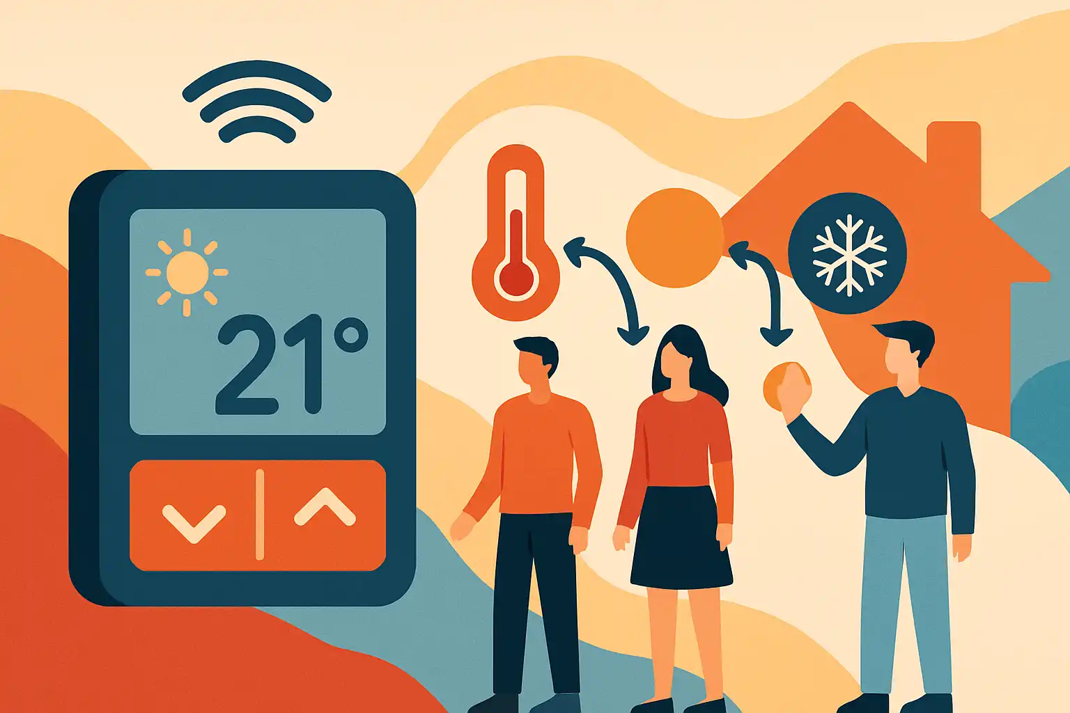 Wie bepaalt de thermostaat? slimme strategieën voor huishoudens met verschillende wensen