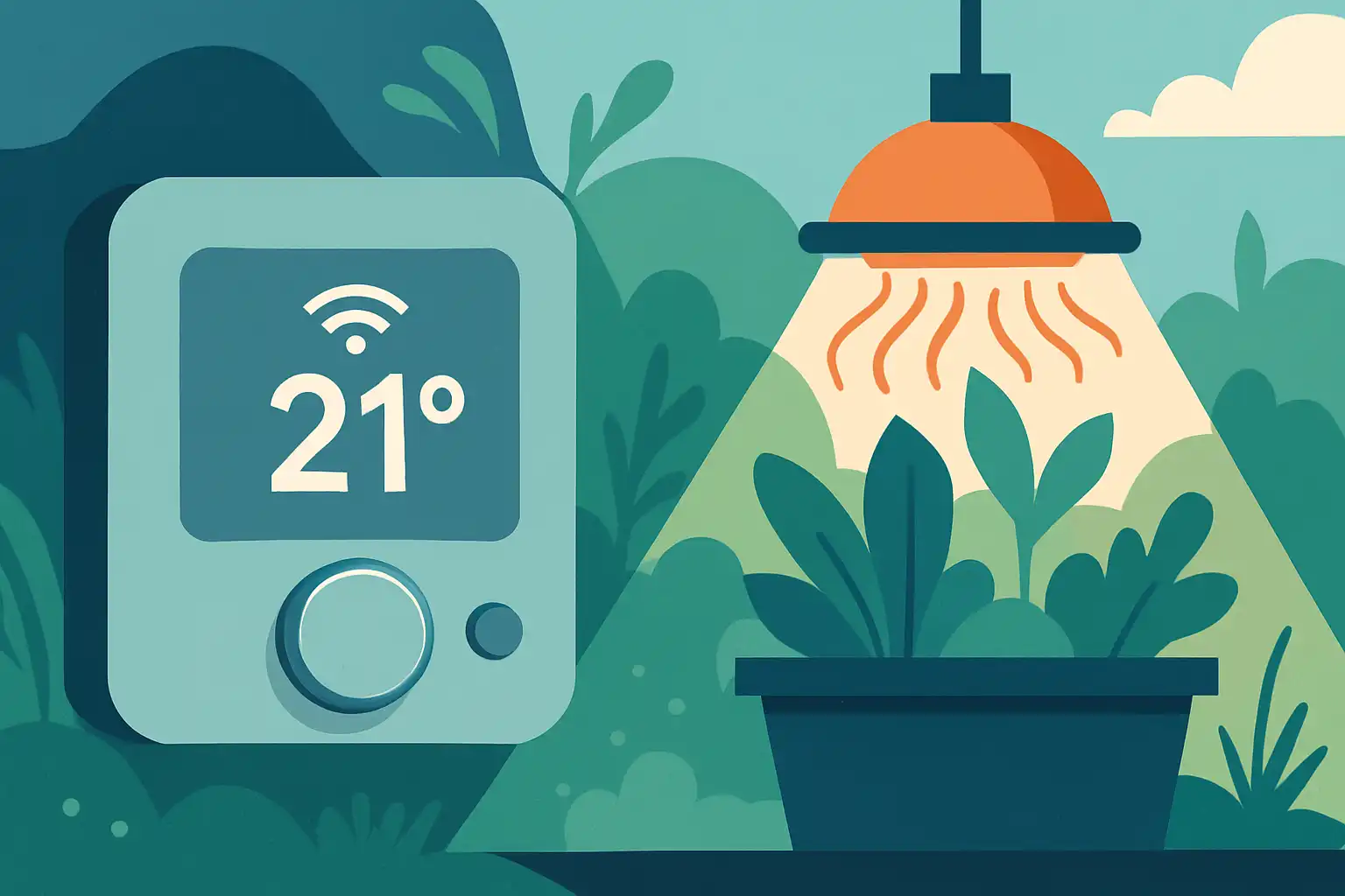 Zo gebruik je je slimme thermostaat voor slimme tuinverwarming en vorstpreventie