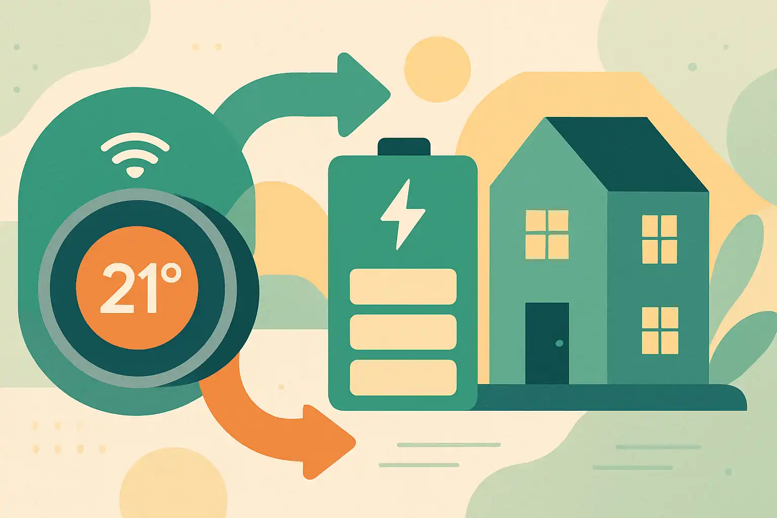 Zo laat je je slimme thermostaat samenwerken met een thuisbatterij en bespaar je meer