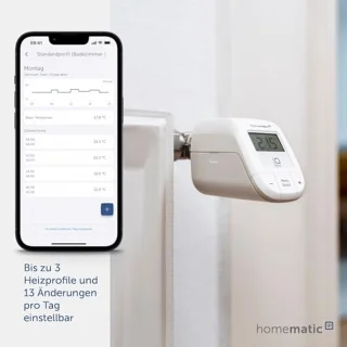 Slimme radiatorthermostaten set - 3x digitale thermostaten voor optimale verwarming, energiebesparing, bediening via app en spraak