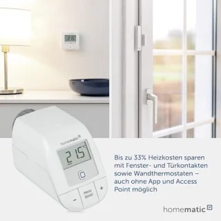 Slimme radiatorthermostaten set - 3x digitale thermostaten voor optimale verwarming, energiebesparing, bediening via app en spraak