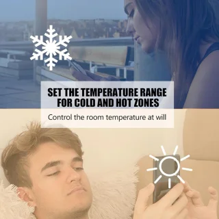 Slimme Warmtepomp Thermostaat met App Besturing, Eenvoudige Installatie, Energiebesparend Design